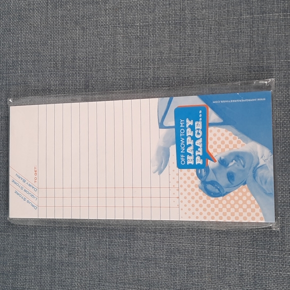 Kitchen Dish Towel Magnetic List pad/Notepad Set Best Girl Friend Gift - Picture 6 of 10